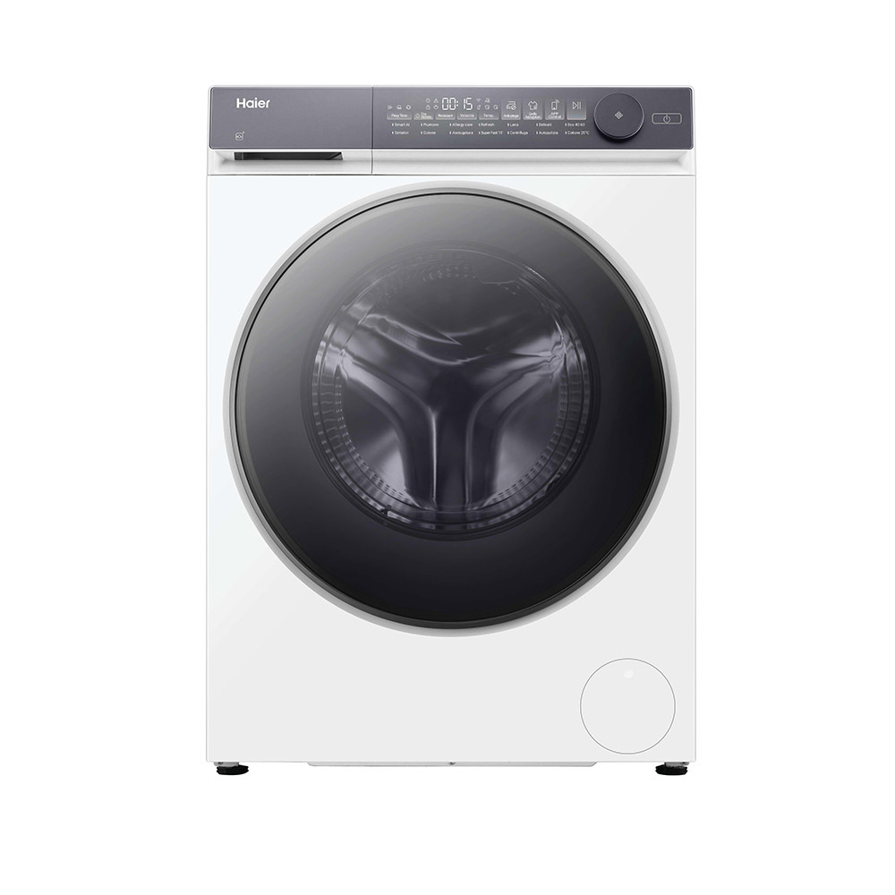 Lavasciuga Haier HWD100-B14367UIT – 10 kg lavaggio / 6 kg asciugatura, 1400 giri/min, Classe A, Bianco