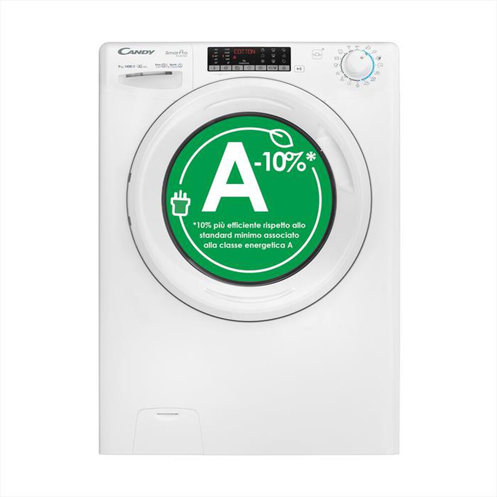 Lavatrice Candy CSO 496TWM6/1-S – 9 kg, 1400 giri/min, Classe A, Bianco